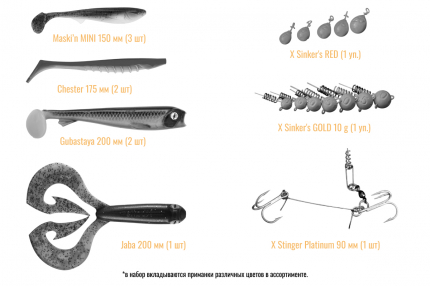 Подарочный набор Xbaits Pike